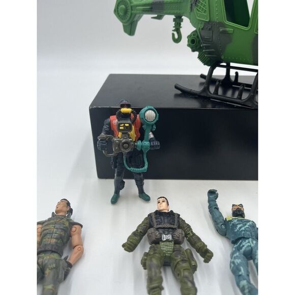 Lanard Mix Lot of Action Figure, accessories, helicopter Army Military & more! - Picture 10 of 11